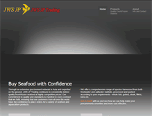 Tablet Screenshot of jwsjptrading.com
